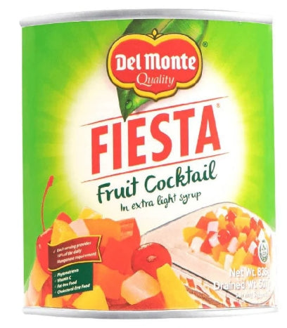 G - Del Monte Fiesta Fruit Cocktail in Extra Light Syrup 2.5 836g