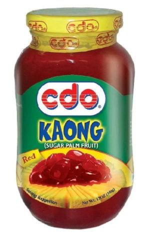 G - CDO Sweet Kaong Sugar Palm Fruit Red 340g