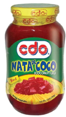 G - CDO Sweet Nata de Coco Coconut Gel Red 340g