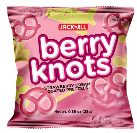 G - Pretzels Berry Knots Biscuits 25g
