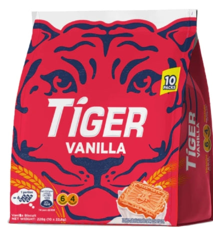 G - Tiger Energy Vanilla Biscuits 10x22.8g