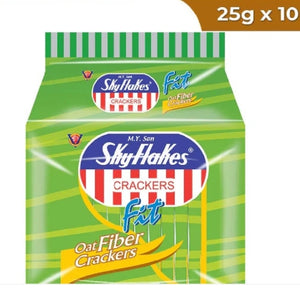 G - SkyFlakes Crackers Fit Oat Fiber 10x25g