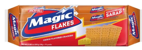 G - Magic Flakes Cheese Flavored Crackers 10x28g