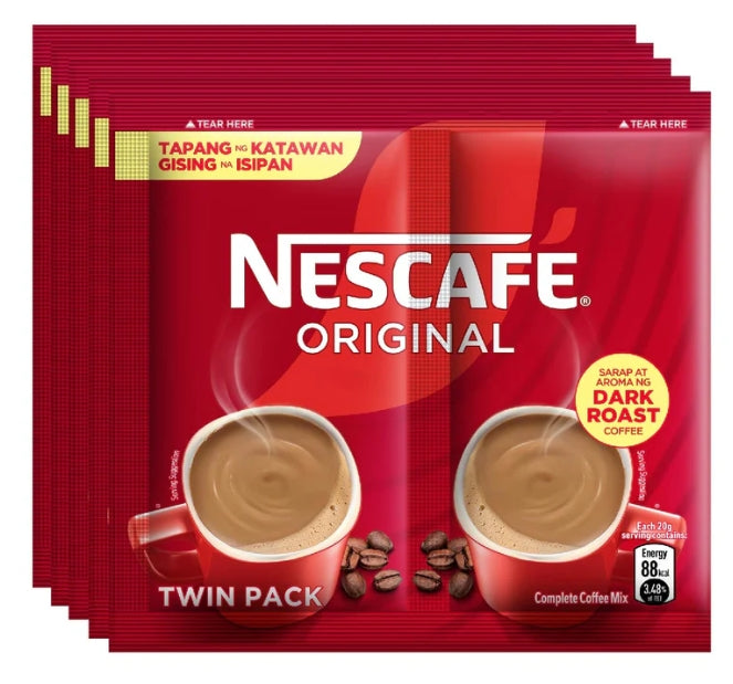 G - Nescafe 3 in 1 Original Coffee Mix Twin Pack 5x40g