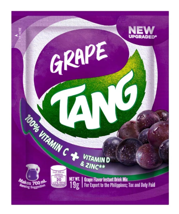 G - Tang Grape Flavor Instant Drink Mix 19g – Fresh and Green