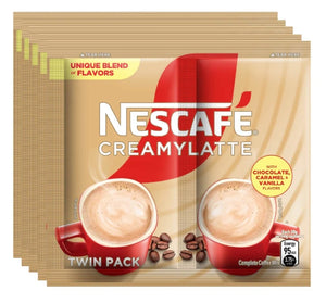G - Nescafe 3 in 1 Creamy Latte Coffee Mix Twin Pack 5x40g