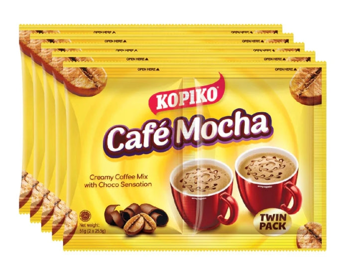 G - Kopiko Café Mocha Creamy Coffee Mix Twin Pack 5x51g