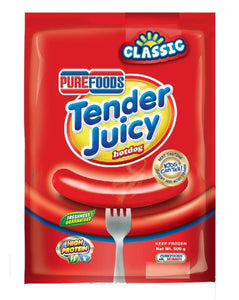 G - Purefoods Tender Juicy Hotdog Classic 500g
