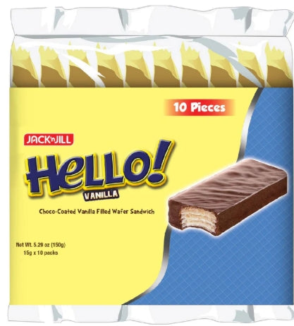 G - Hello Vanilla Wafer Sandwich 10x15g