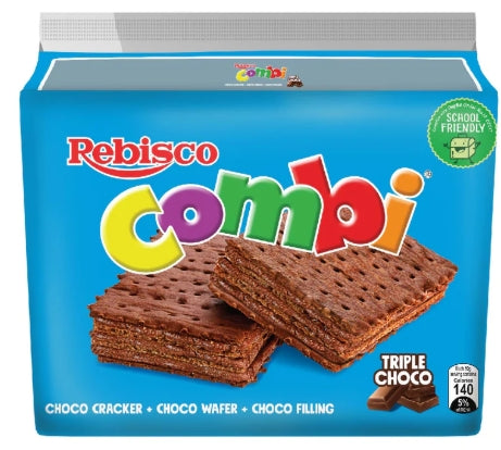 G - Combi Triple Choco Cracker-Wafer Sandwich 10s