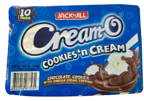G - Cream-O Cookies N Cream Cookies 10x27g