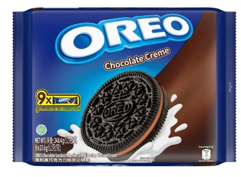 G - Oreo Chocolate Creme Sandwich Cookies 9x27.6g