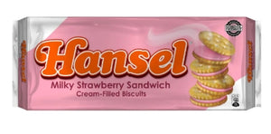 G - Hansel Milky Strawberry Sandwich Biscuits 10s
