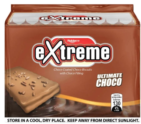 G - Extreme Ultimate Choco Coated Choco Biscuits 10x25g
