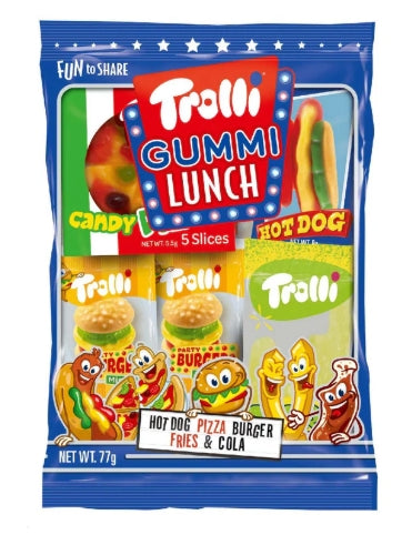 G - Trolli Gummi Lunch Gummy Candy 77g