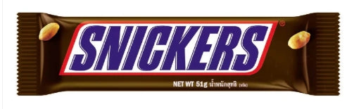 G - Snickers Classic Milk Chocolate Single 51g