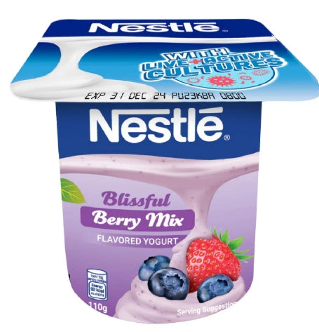 G - Nestle Yogurt Blissful Berry Mix 110g