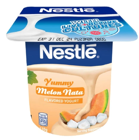 G - Nestle Yogurt Yummy Melon Nata 110g