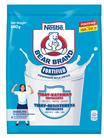 G - Bear Brand Fortified Powdered Milk Drink 680g