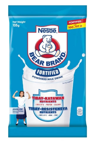 G - Bear Brand Fortified Powdered Milk Drink 135g