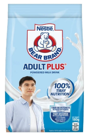 G - Bear Brand Adult Plus Powdered Milk Drink 180g