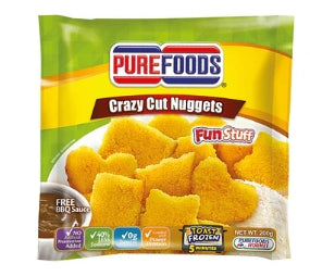 G - Purefoods Chicken Nuggets FunStuff Crazy Cut BBQ Sauce 200g