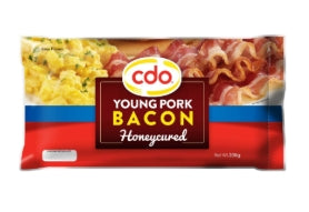 G - CDO Young Pork Bacon Honeycured 200g