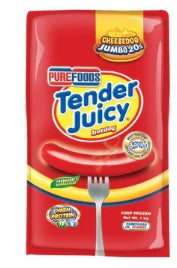 G - Purefoods Tender Juicy Hotdog Cheesedog Jumbo 20s 1kg