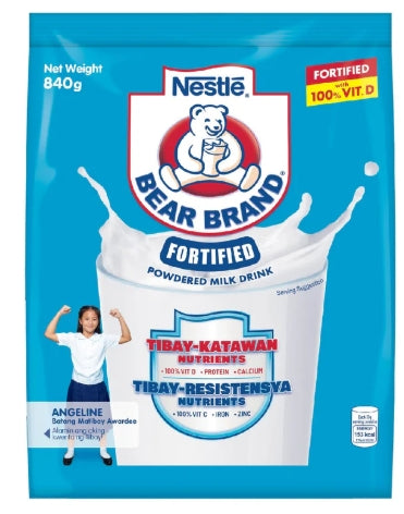 G - Bear Brand Fortified Powdered Milk Drink 840g