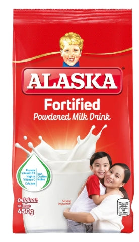 G- Alaska Fortified Powdered Milk Drink 450g