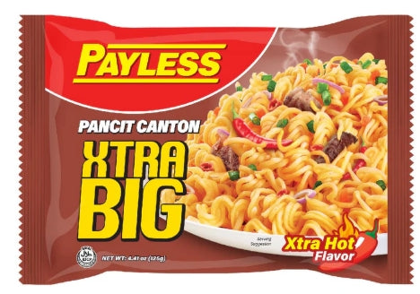 G - Payless Pancit Canton Instant Noodles Xtra Big Hot Flavor 125g