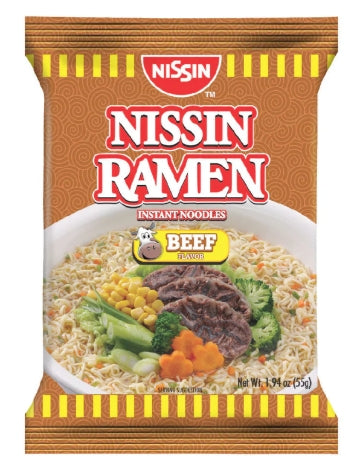 G - Nissin Ramen Instant Noodles Beef Mami 55g