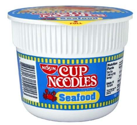 G - Nissin Mini Cup Noodles Seafood Mami 40g