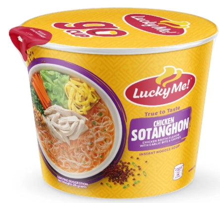 G - Lucky Me Instant Noodle Soup Chicken Sotanghon Go Cup 28g
