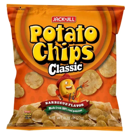 G - J&J Potato Chips Barbeque 22g