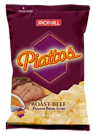 G - Piattos Potato Crisps Roast Beef 85g