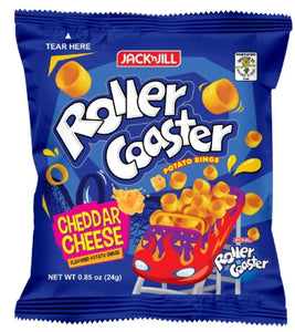 G - J&J Roller Coaster Potato Rings Cheddar Cheese 24g