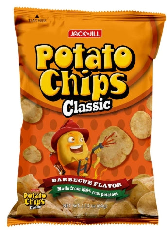G - J&J Potato Chips Barbeque 60g