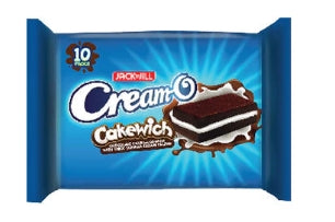 G - Jack n Jill Cream-O Cakewich Vanilla 10x25g