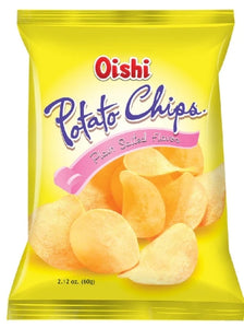 G - Oishi Natural Potato Chips Plain Salted 60g