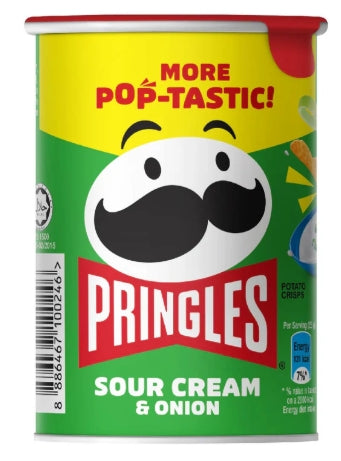 G - Pringles Potato Crisps Sour Cream & Onion 42g