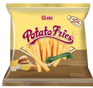 G - Oishi Potato Fries Plain Salted 50g