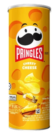 G - Pringles Potato Crisps Cheesy Cheese 102g