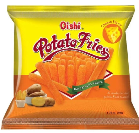 G - Oishi Potato Fries Cheese 50g