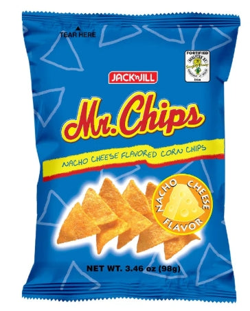 G - Mr Chips Nacho Cheese Flavored Corn Chips 98g