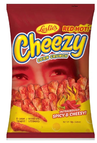 G - Cheezy Corn Crunch Red Hot 150g