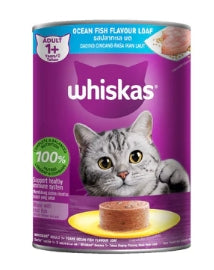 G - Whiskas Adult Ocean Fish Flavour Loaf Cat Food 400g