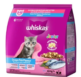 G - Whiskas Junior Ocean Fish Flavour Cat Food 450g
