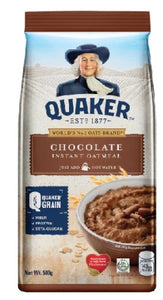G - Quaker Chocolate Instant Oatmeal 500g