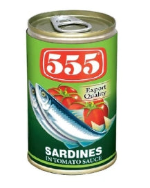 G - 555 Sardines in Tomato Sauce Easy Open 155g
